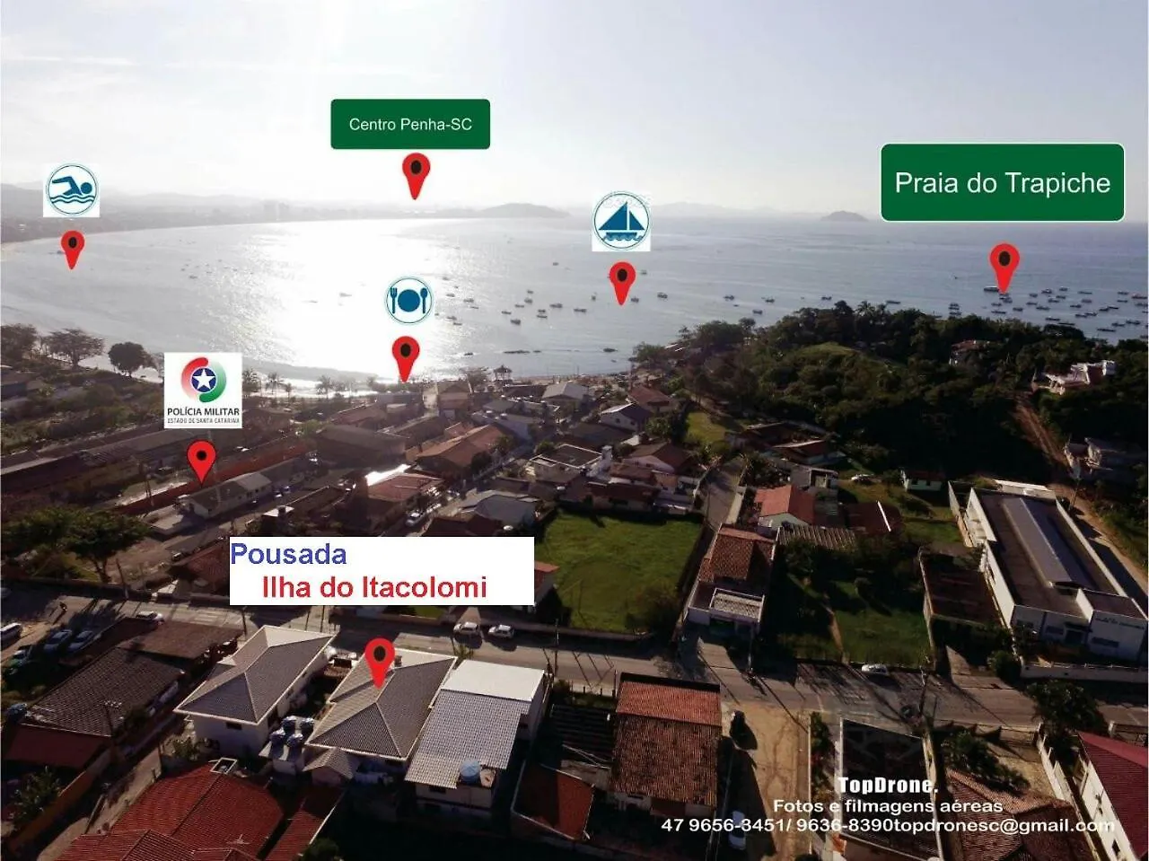 פנייה Pousada Ilha Do Itacolomi Com Piscina 2Km Do Beto Carrero אורחן