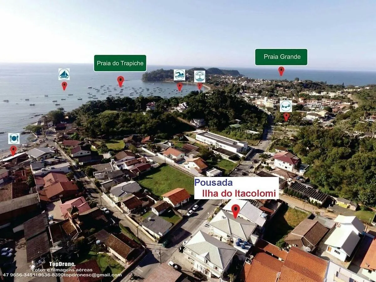 אורחן פנייה Pousada Ilha Do Itacolomi Com Piscina 2Km Do Beto Carrero